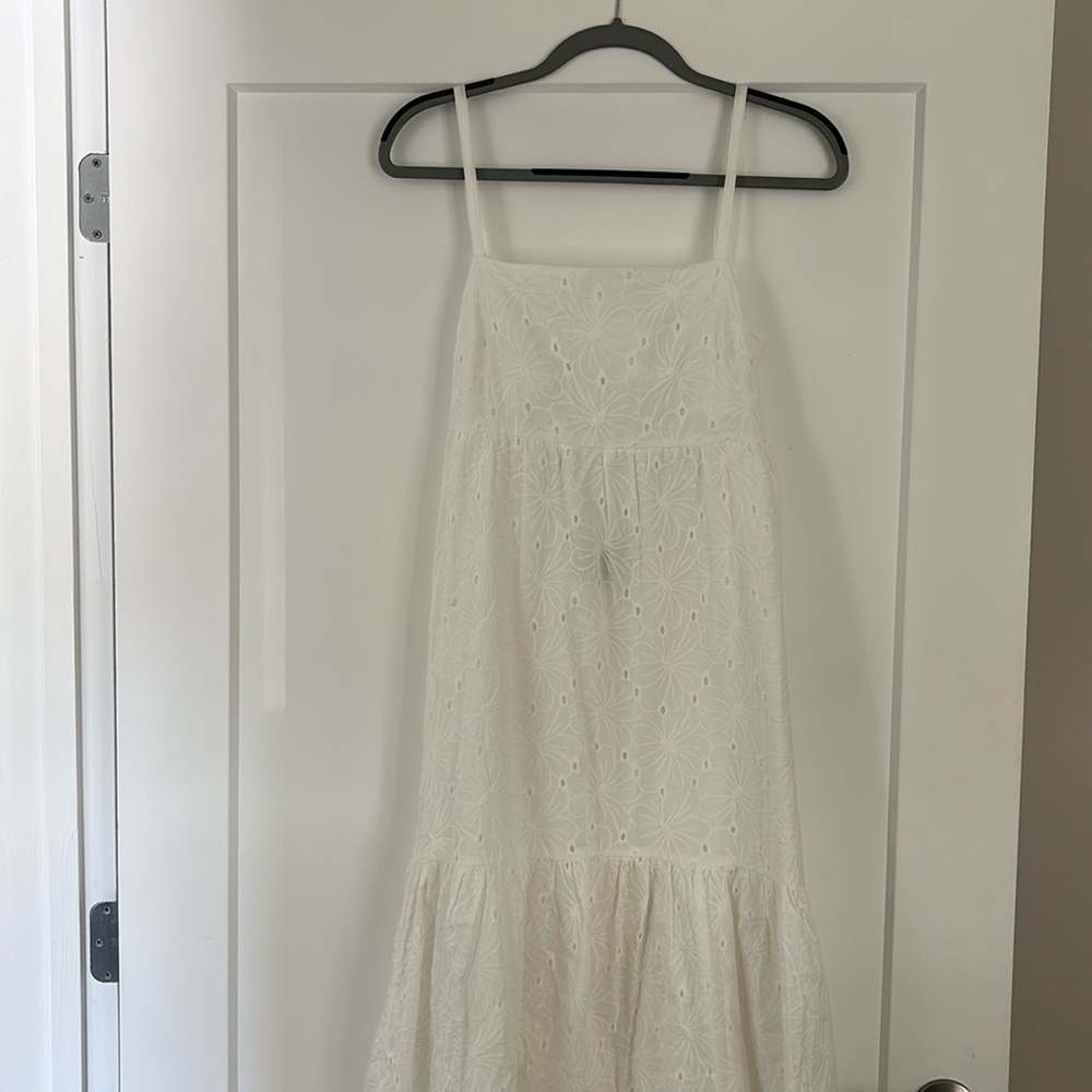 White Eyelet Sundress